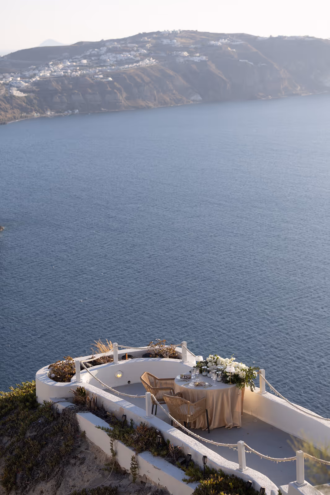 Ślub w Grecji. Santorini. Taras nr. 2. Zdjęcie nr. 37