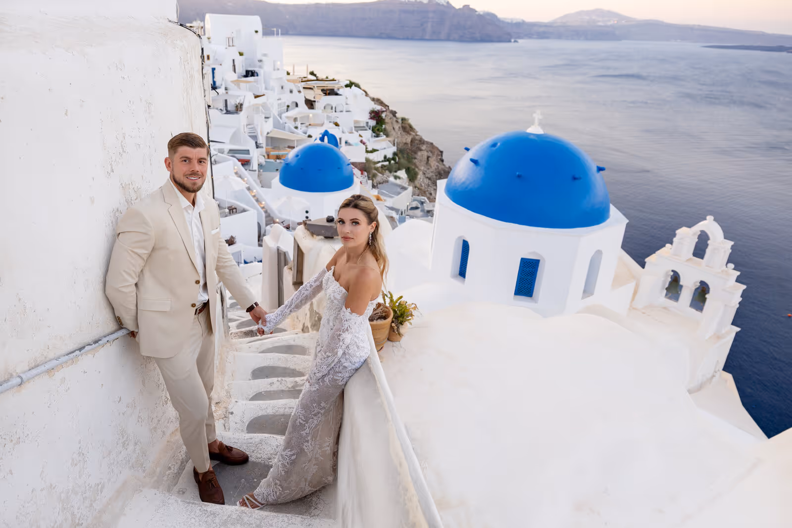 Ślub w Grecji. Santorini. Taras nr. 2. Zdjęcie nr. 54