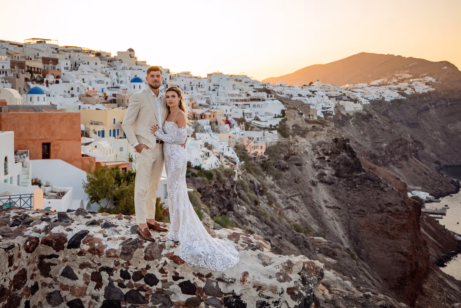 Ślub w Grecji. Santorini. Taras nr. 2. Zdjęcie nr. 56
