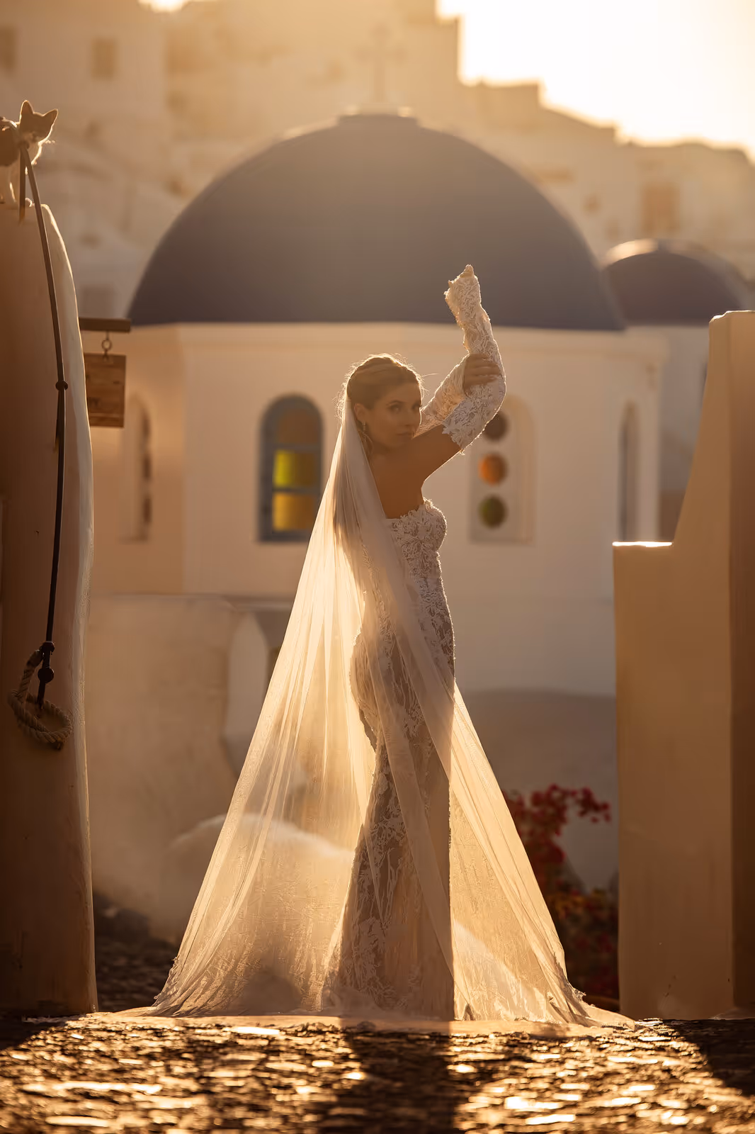 Ślub w Grecji. Santorini. Taras nr. 2. Zdjęcie nr. 64