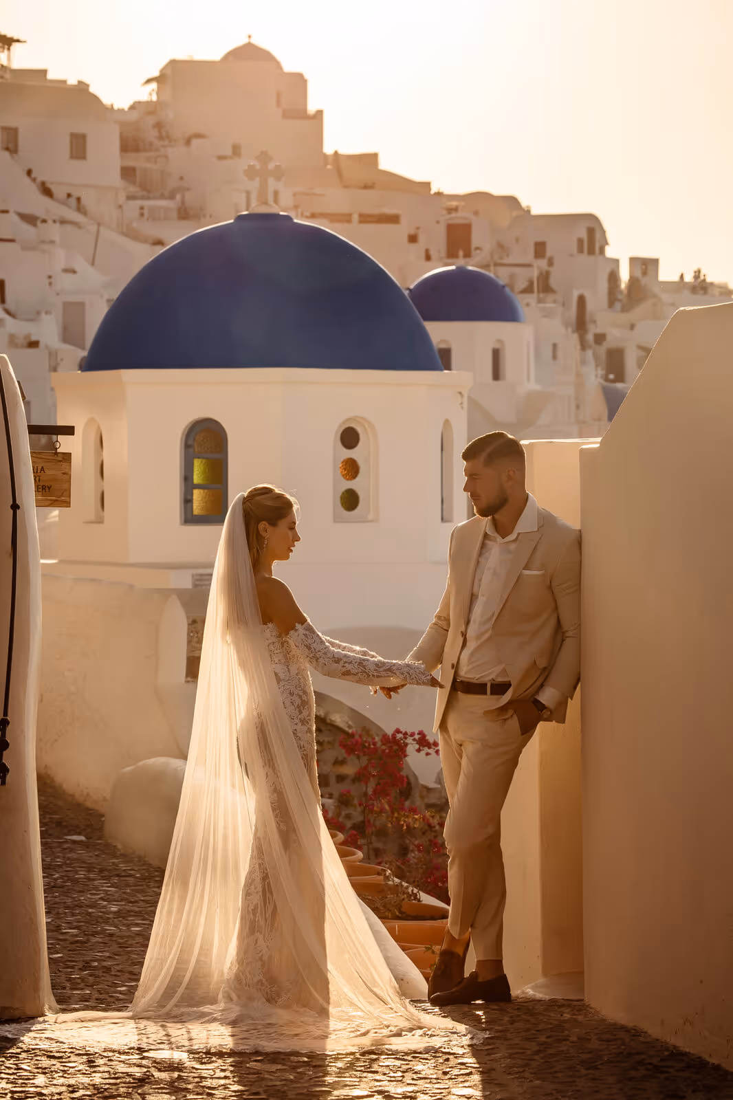 Ślub w Grecji. Santorini. Taras nr. 2. Zdjęcie nr. 65