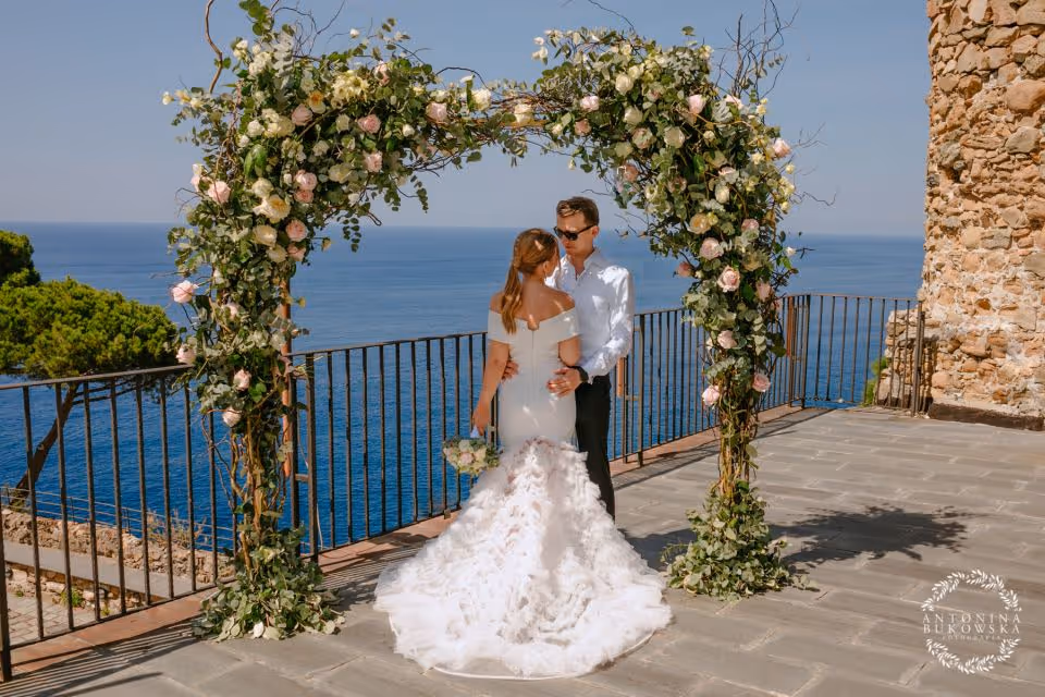 Ślub we Włoszech - Liguria. Zdjęcie nr. 17