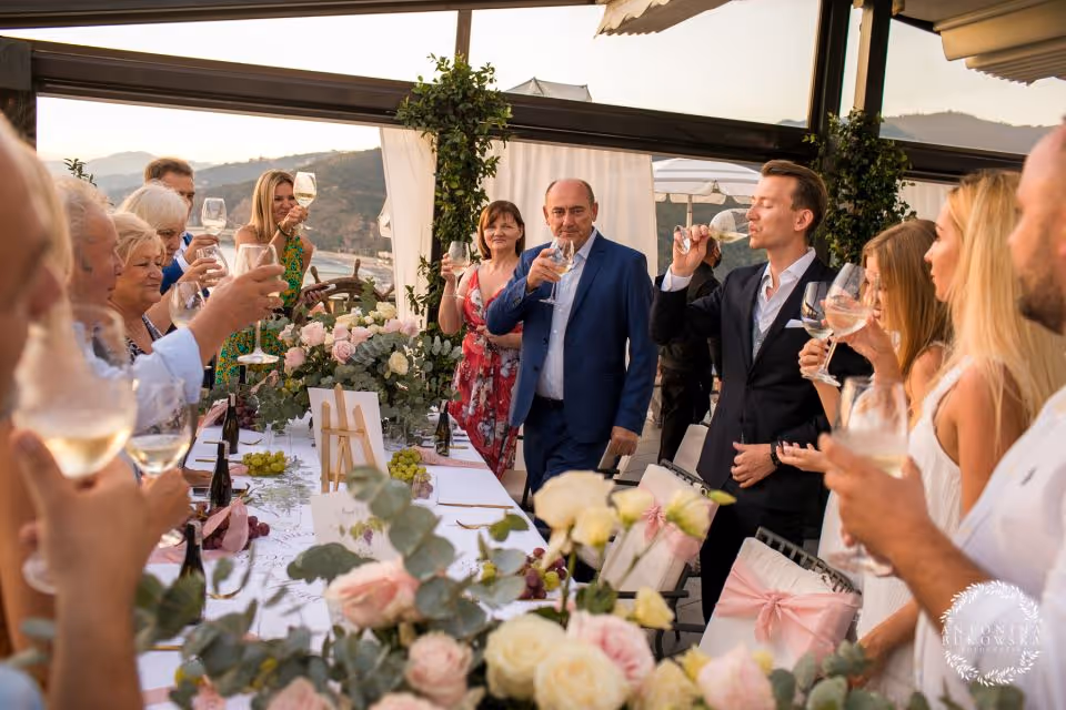 Ślub we Włoszech - Liguria. Zdjęcie nr. 49
