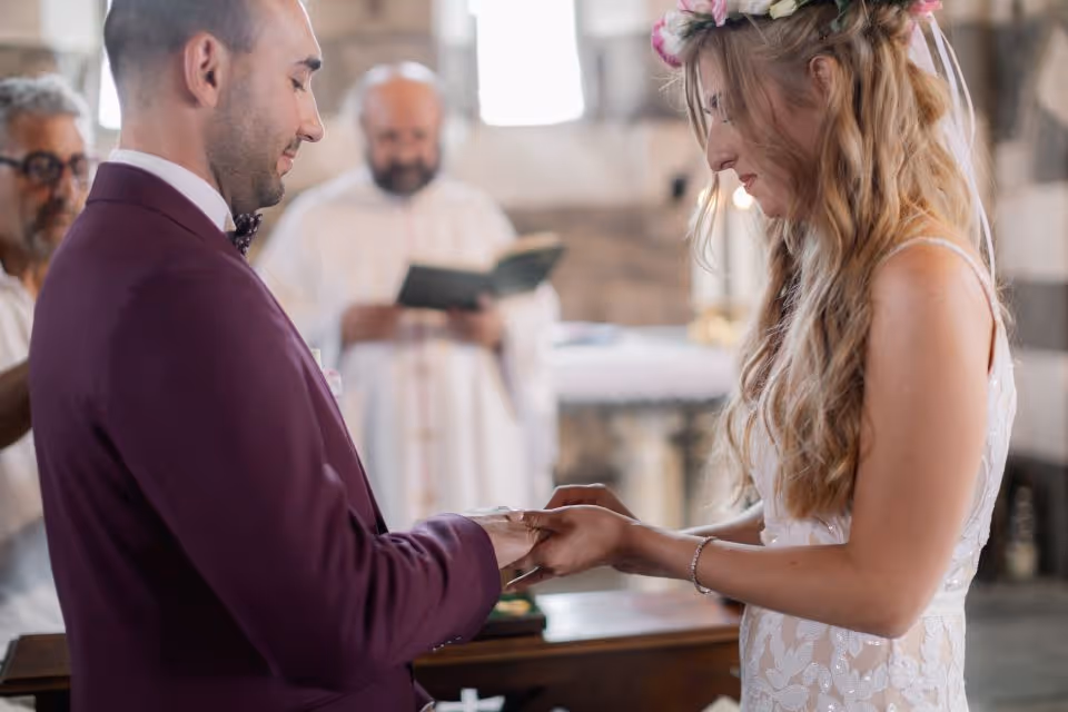 Ślub we Włoszech - Liguria. Zdjęcie nr. 15