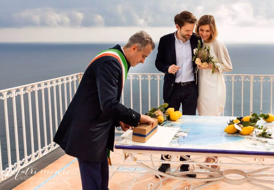 Ślub we Włoszech - Amalfia. Zdjęcie nr. 21