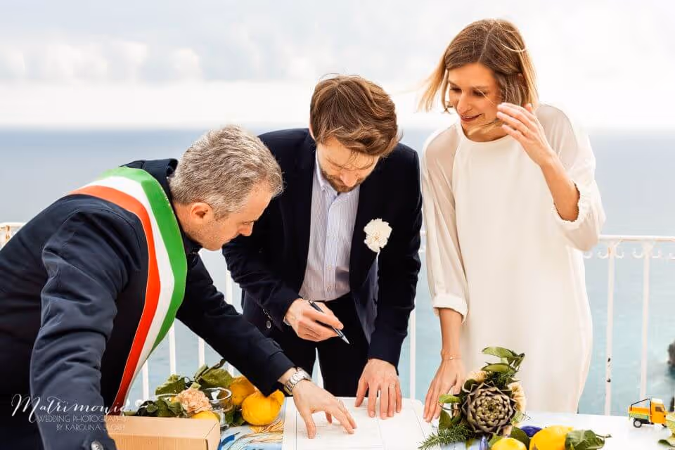 Ślub we Włoszech - Amalfia. Zdjęcie nr. 22