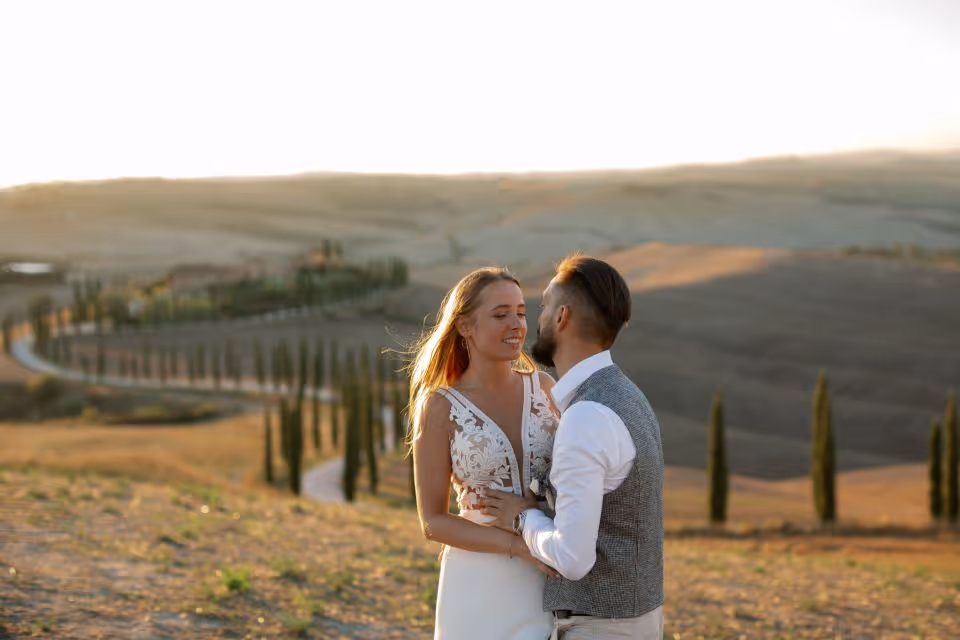 Ślub we Włoszech - Toskania. Zdjęcie nr. 45