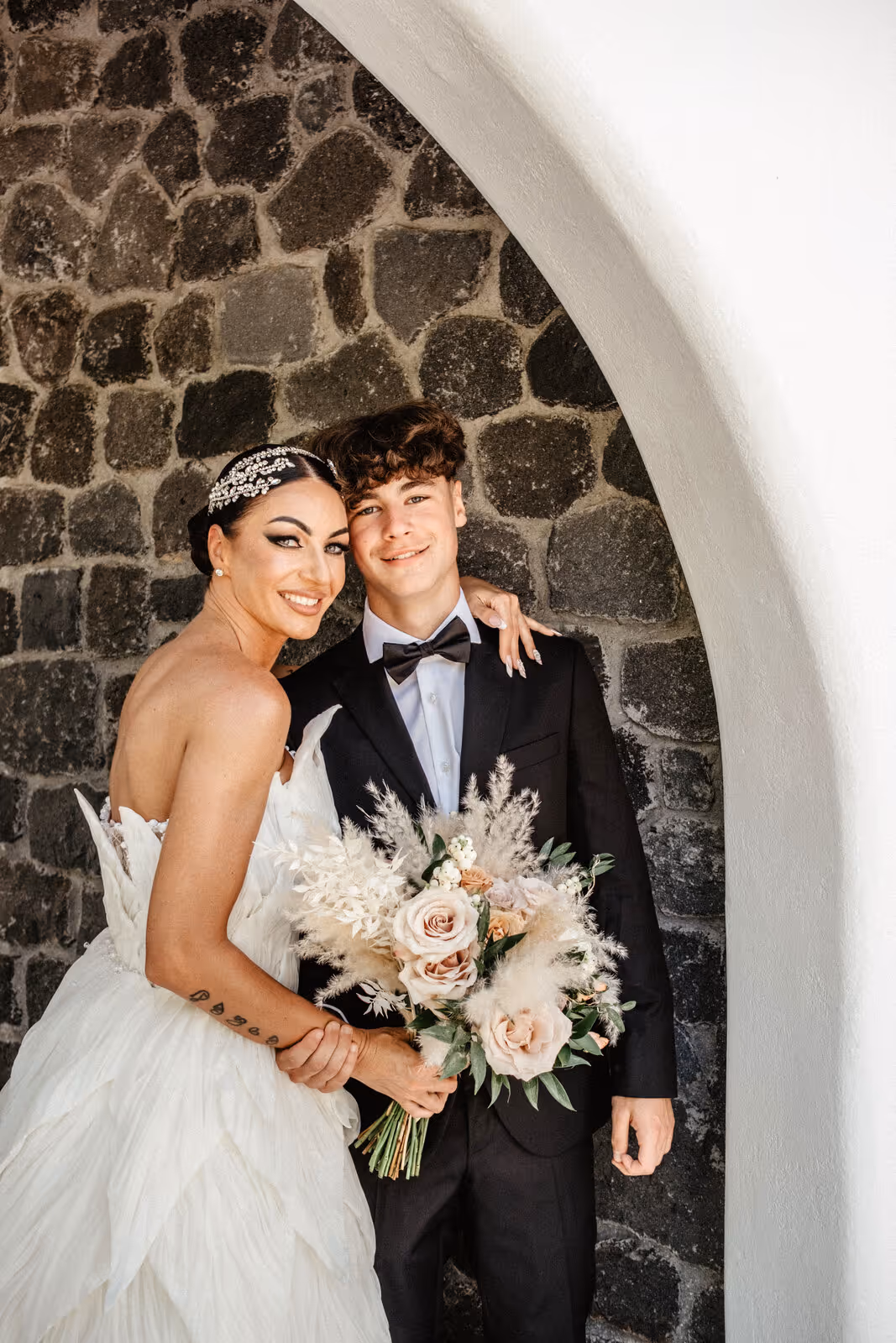 Ślub w Grecji. Santorini. Taras nr. 4. Zdjęcie nr. 13