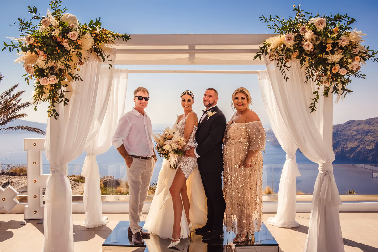 Ślub w Grecji. Santorini. Taras nr. 4. Zdjęcie nr. 33