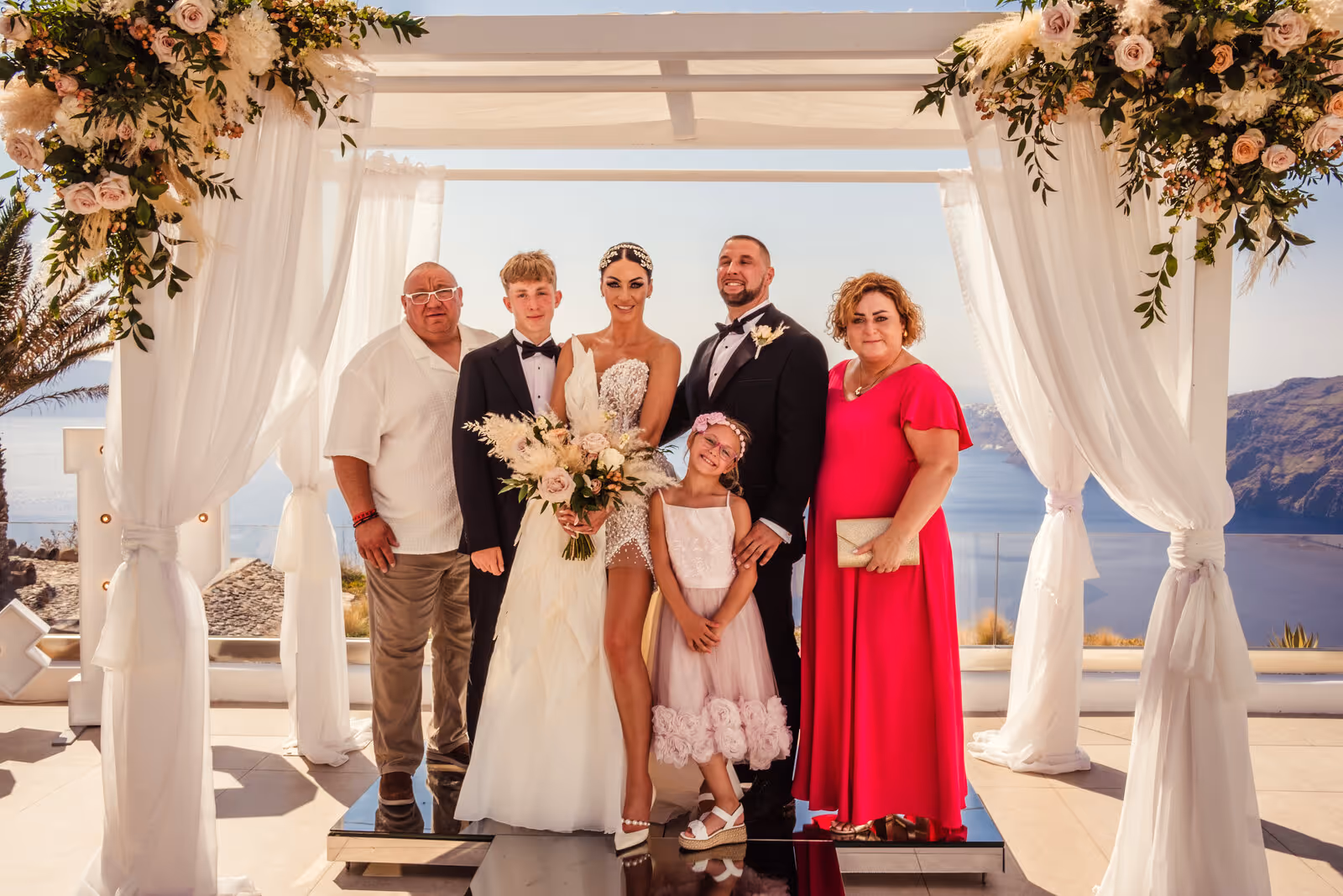 Ślub w Grecji. Santorini. Taras nr. 4. Zdjęcie nr. 34
