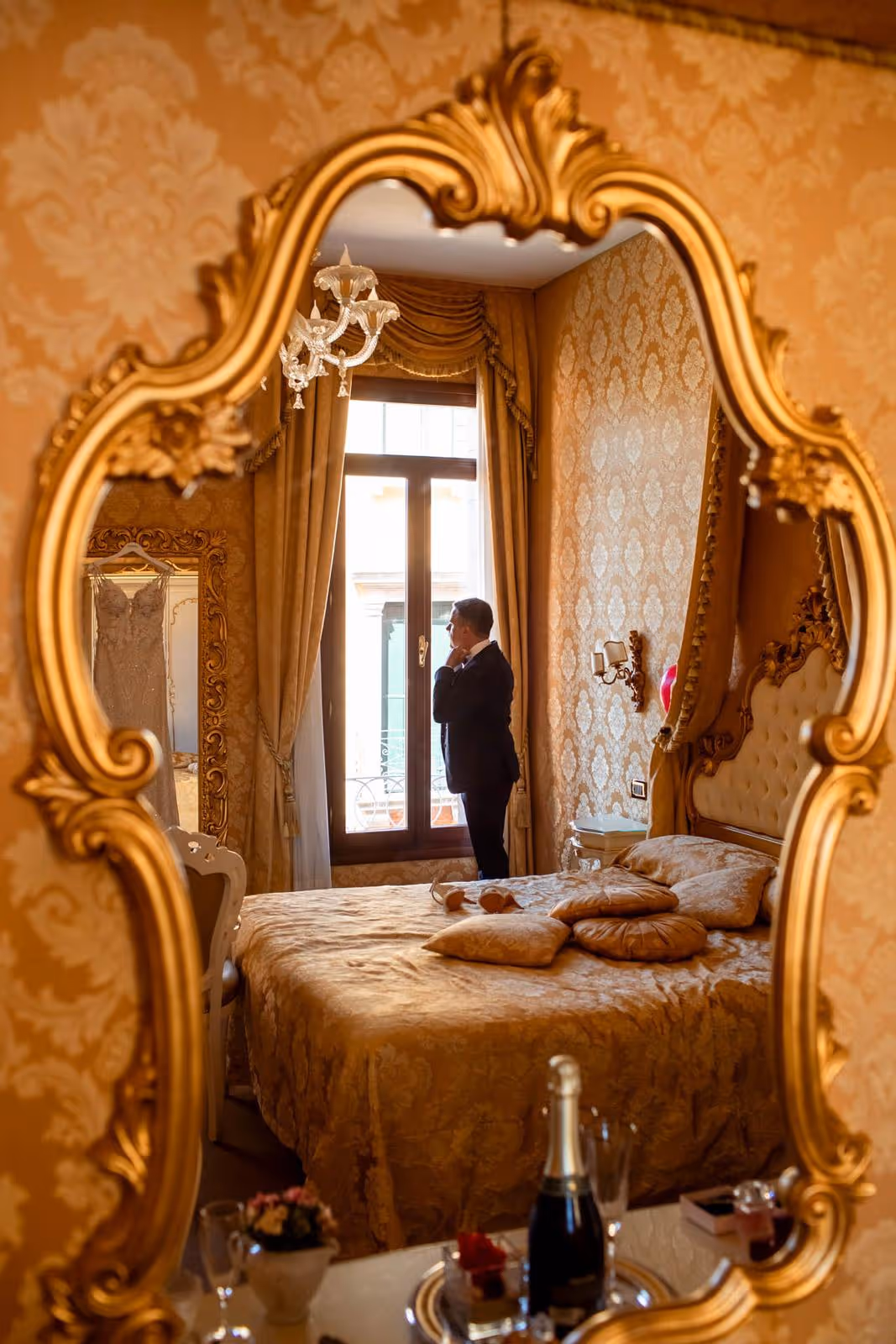 Ślub w Wenecji. Palazzo Cavalli Comune di Venezia. Zdjęcie 2