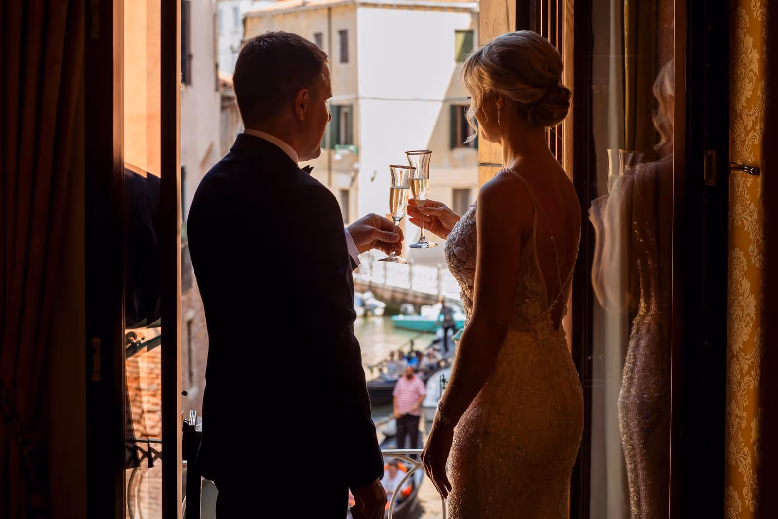 Ślub w Wenecji. Palazzo Cavalli Comune di Venezia. Zdjęcie 4