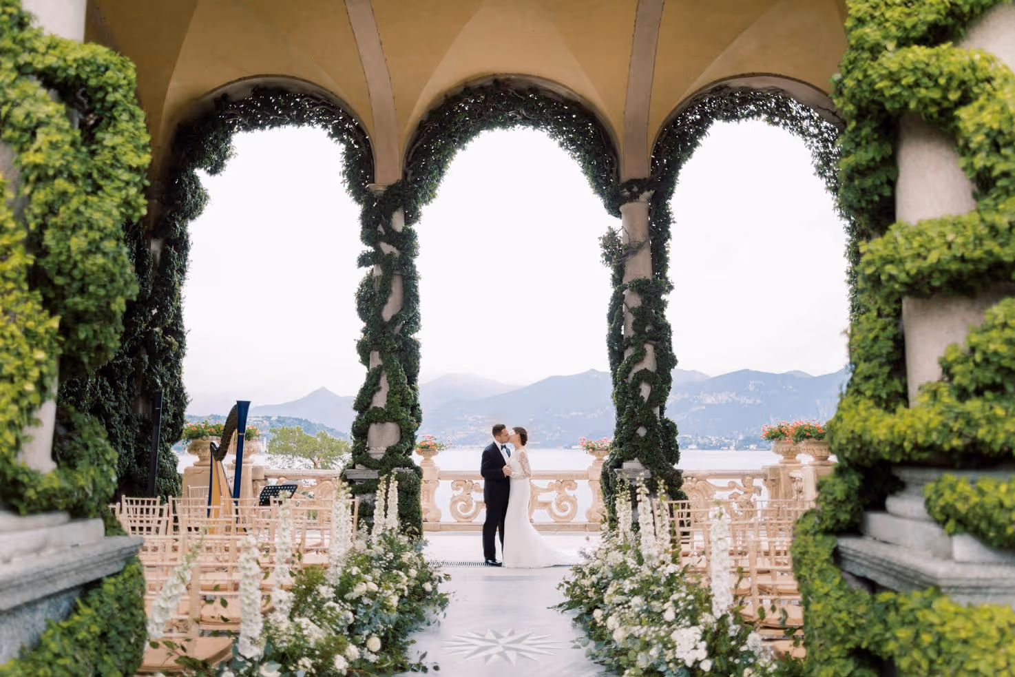 Ślub nad Jeziorem Como. Villa Balbianello. Zdjęcie 27