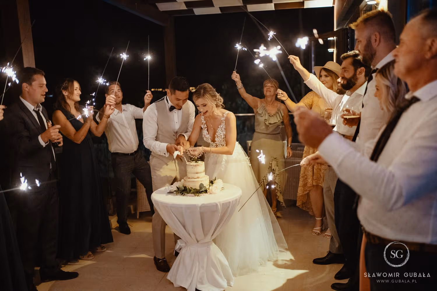 Ślub w Portugalii. Ogród położony na klifie. Zdjęcie 18