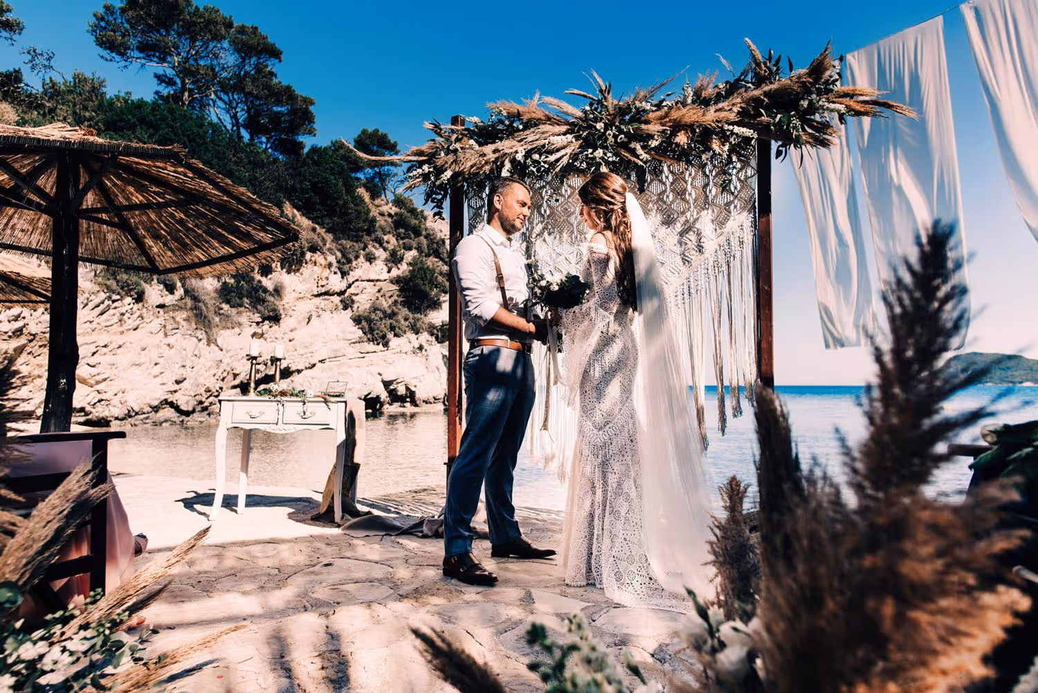 Ślub na Zakynthos. Wyspa Cameo. Zdjęcie 1
