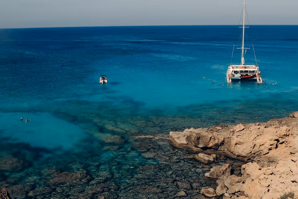 Ślub na Cyprze. Cape Greco. Zdjęcie 3