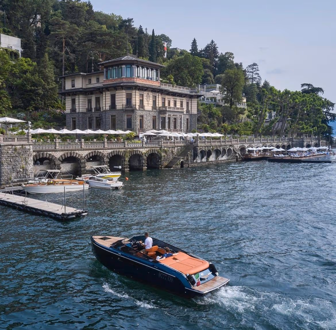 Ślub nad Jeziorem Como. Hotel Mandarin Oriental 5*. Zdjęcie 3