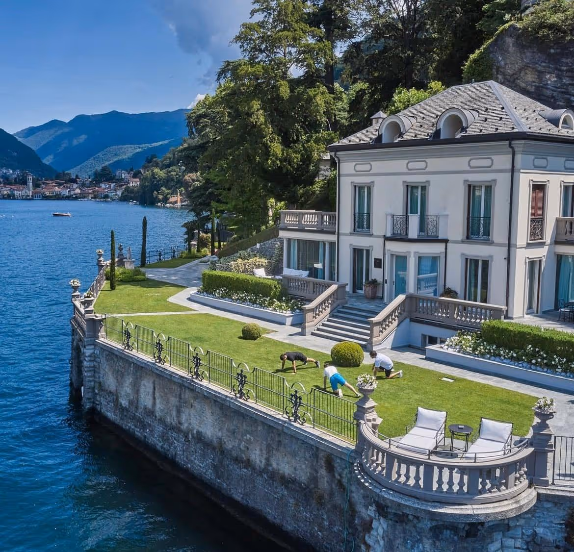Ślub nad Jeziorem Como. Hotel Mandarin Oriental 5*. Zdjęcie 4