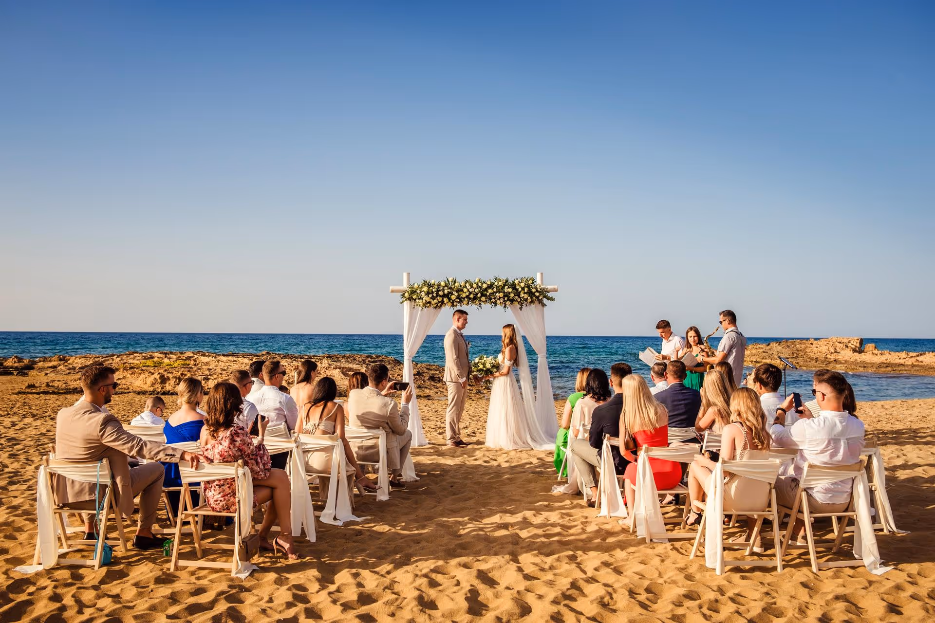 Ślub na Krecie. Piaszczysta plaża (Kreta wschodnia). Zdjęcie 10