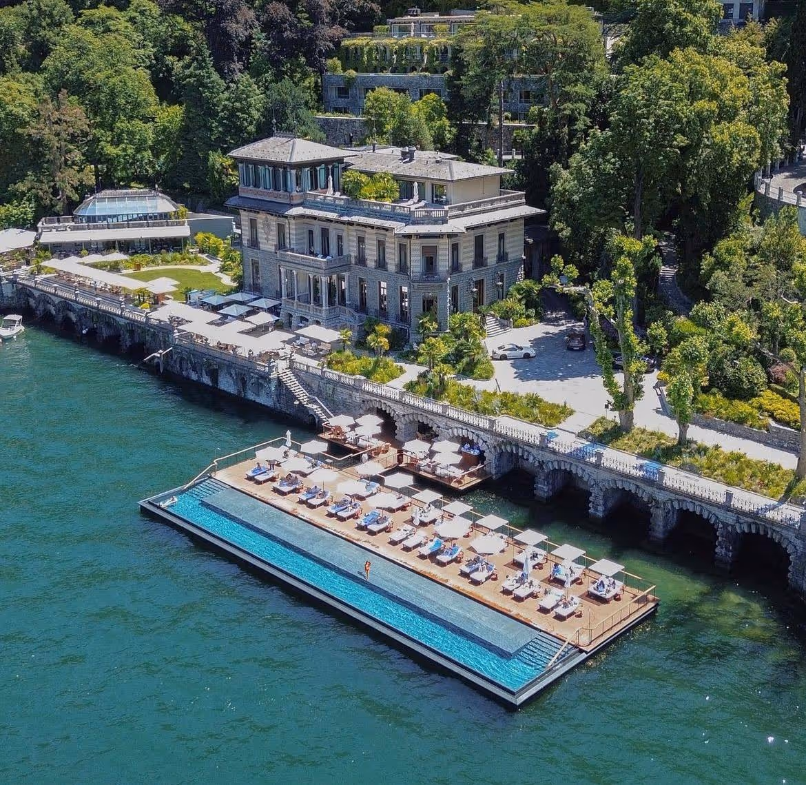 Ślub nad Jeziorem Como. Hotel Mandarin Oriental 5*. Zdjęcie 7