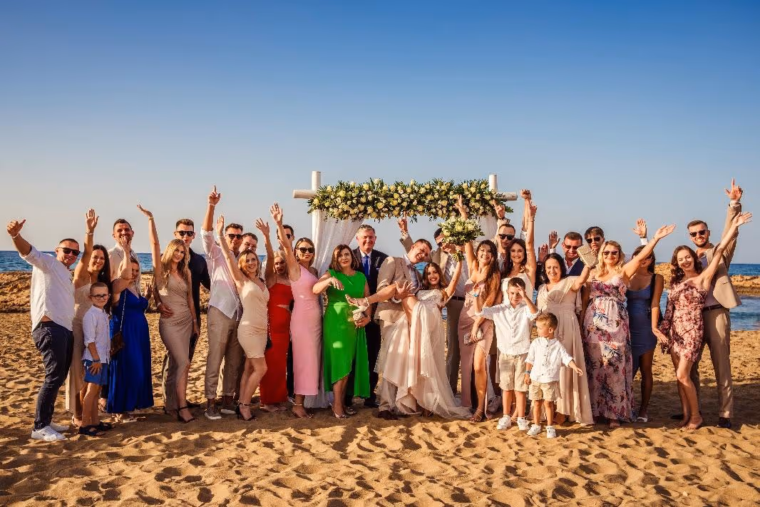 Ślub na Krecie. Piaszczysta plaża (Kreta wschodnia). Zdjęcie 14