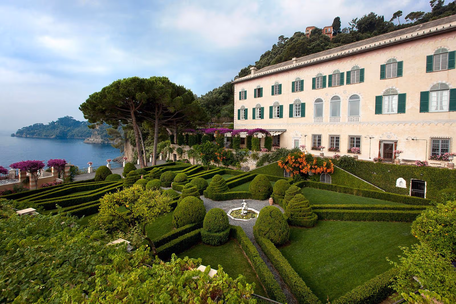 Ślub w Ligurii. Abbazia di San Girolamo al Monte di Portofino. Zdjęcie 1