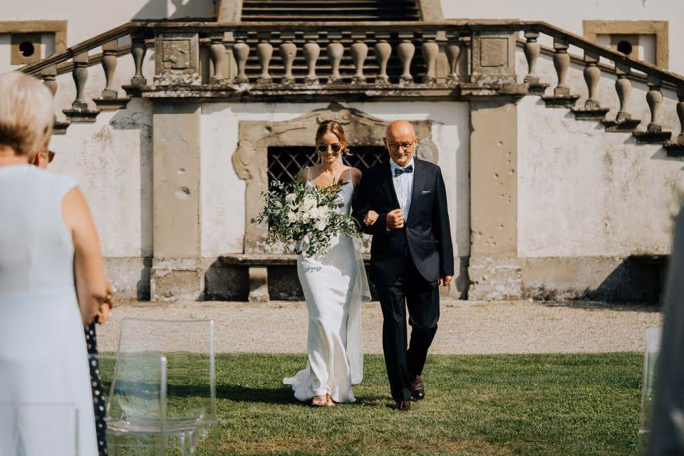 Ślub w Toskanii. Toskańska Villa. Zdjęcie 3