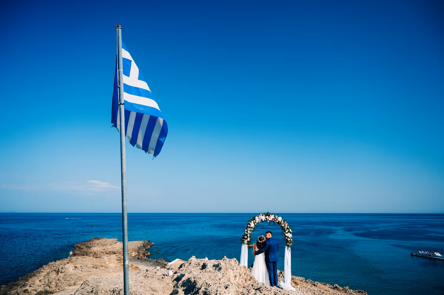 Ślub na Zakynthos. Romantyczny Półwysep. Zdjęcie 15