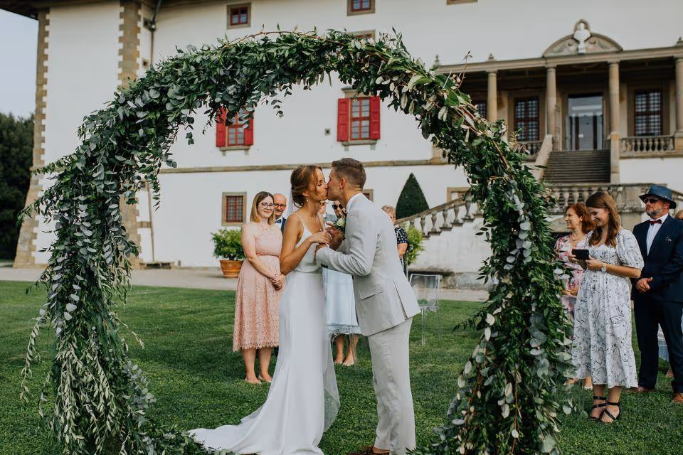 Ślub w Toskanii. Toskańska Villa. Zdjęcie 4