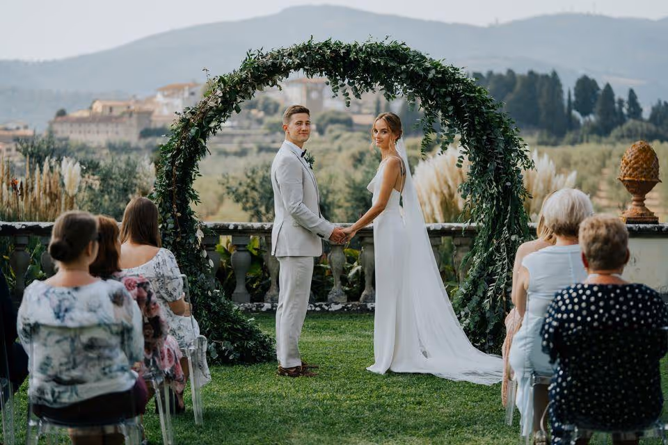 Ślub w Toskanii. Toskańska Villa. Zdjęcie 5