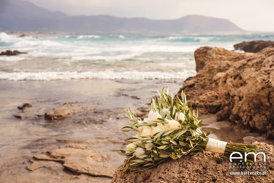 Ślub na Krecie. Piaszczysta plaża (Kreta zachodnia). Zdjęcie 7