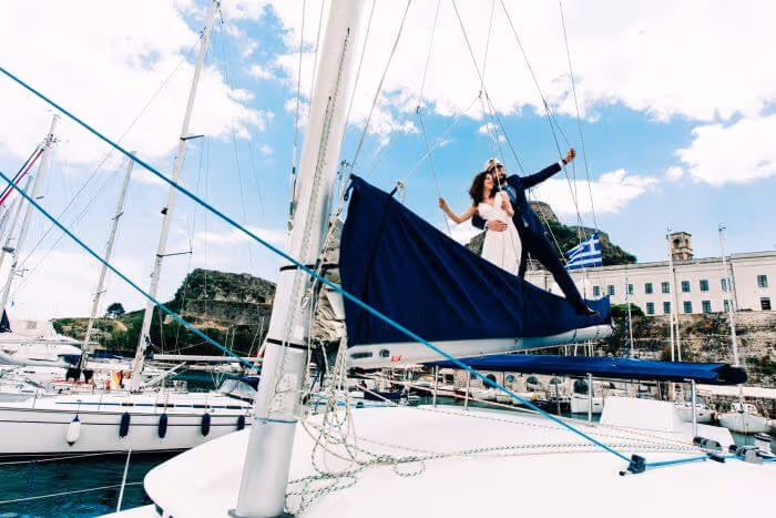 Ślub w Grecji - Korfu. Zdjęcie nr. 26