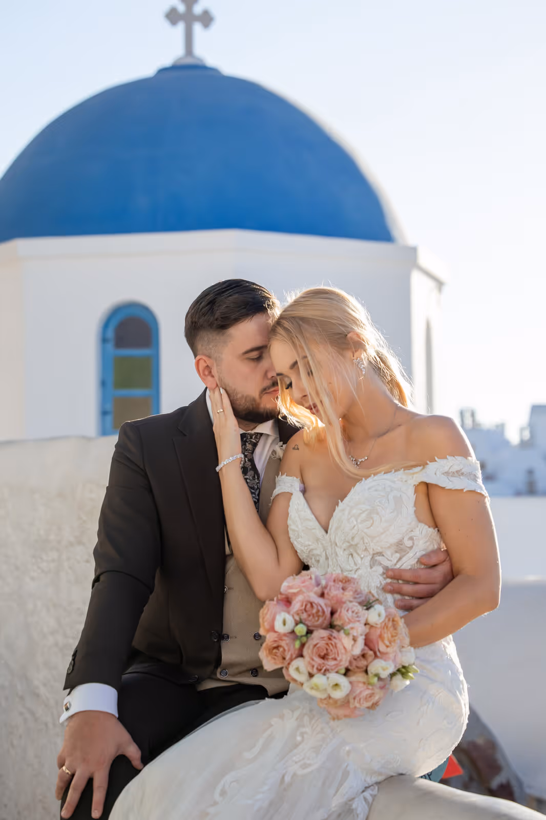 Ślub w Grecji. Santorini. Taras nr. 9. Zdjęcie nr. 101