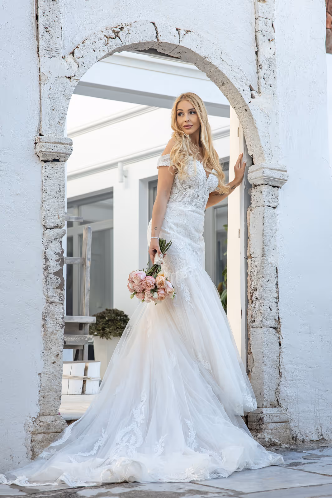 Ślub w Grecji. Santorini. Taras nr. 9. Zdjęcie nr. 103
