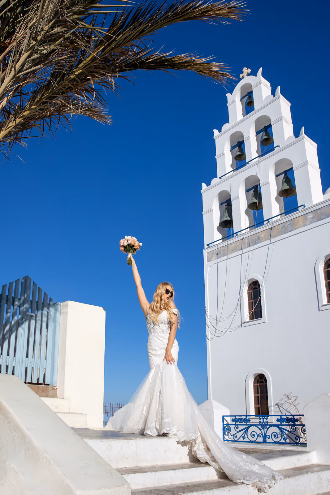 Ślub w Grecji. Santorini. Taras nr. 9. Zdjęcie nr. 107