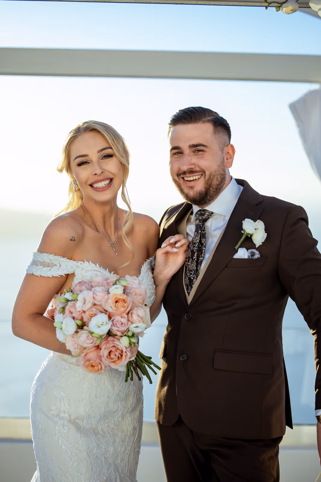 Ślub w Grecji. Santorini. Taras nr. 9. Zdjęcie nr. 40