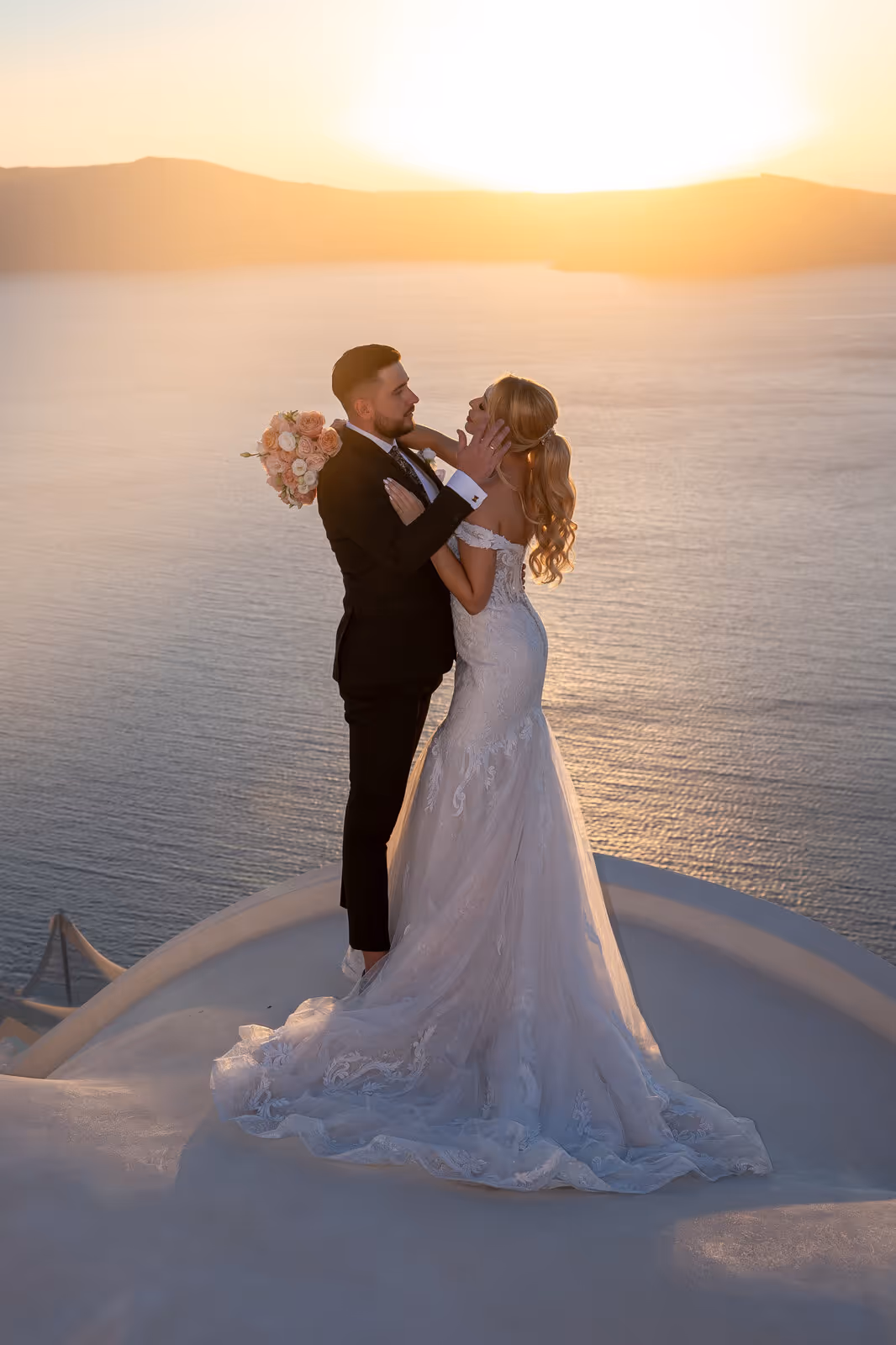Ślub w Grecji. Santorini. Taras nr. 9. Zdjęcie nr. 45