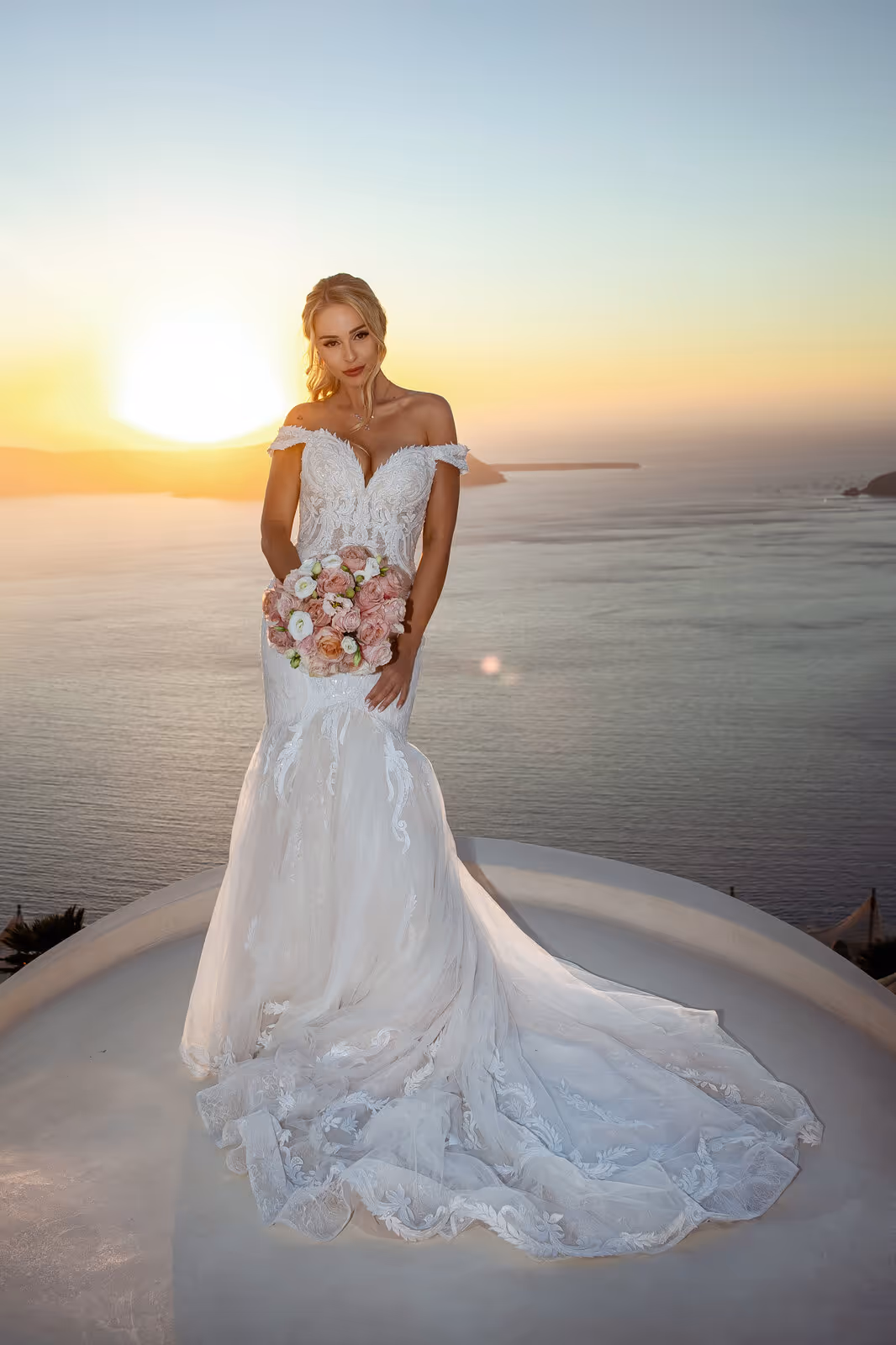 Ślub w Grecji. Santorini. Taras nr. 9. Zdjęcie nr. 48