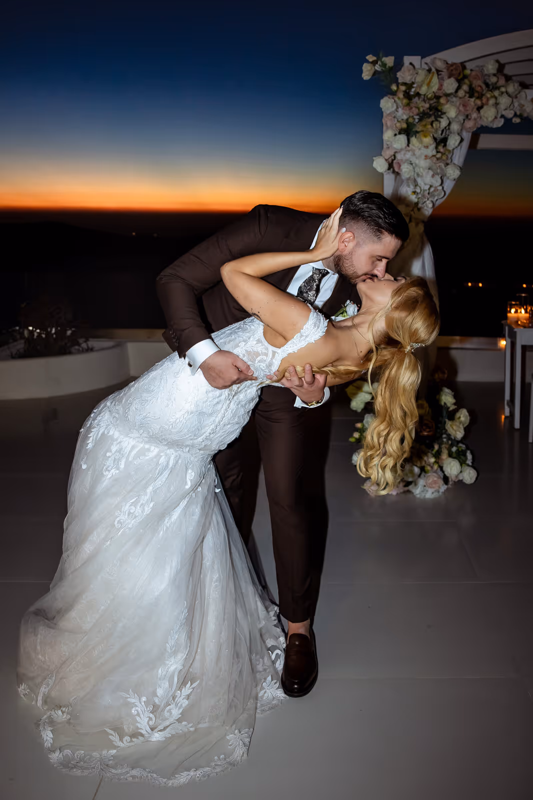 Ślub w Grecji. Santorini. Taras nr. 9. Zdjęcie nr. 67