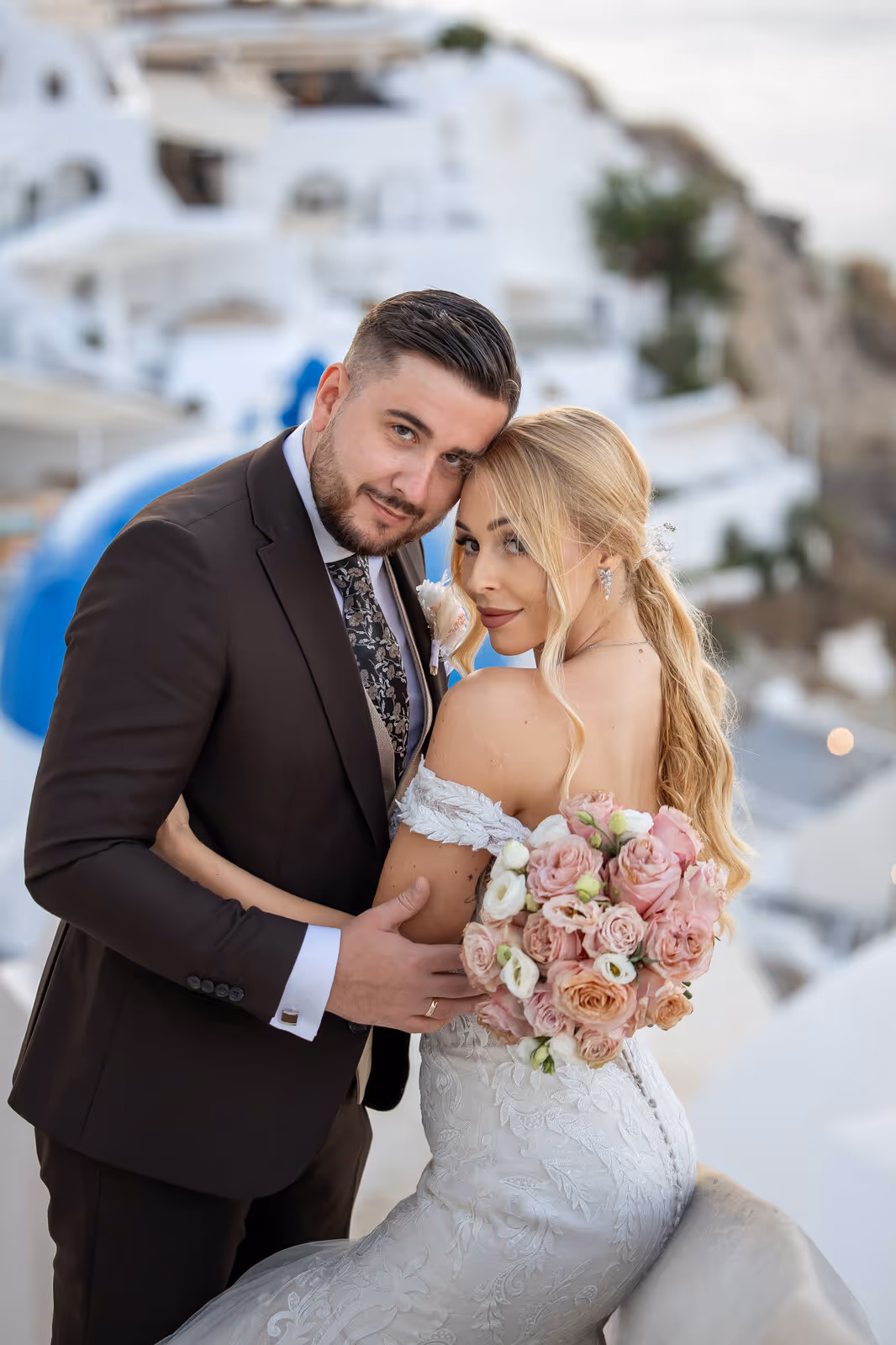 Ślub w Grecji. Santorini. Taras nr. 9. Zdjęcie nr. 76