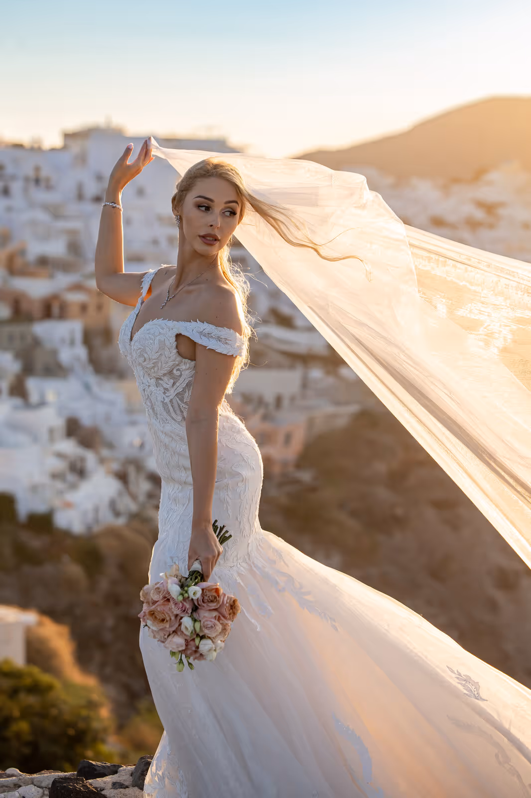 Ślub w Grecji. Santorini. Taras nr. 9. Zdjęcie nr. 89