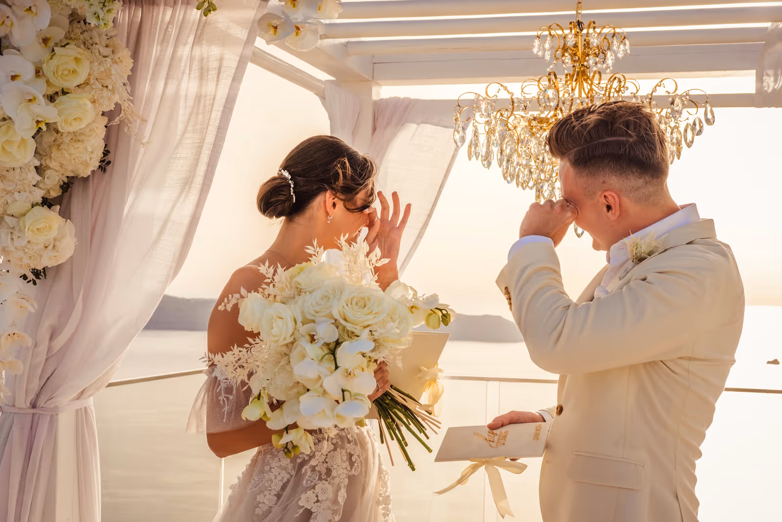 Ślub w Grecji. Santorini. Taras nr. 11. Zdjęcie nr. 21