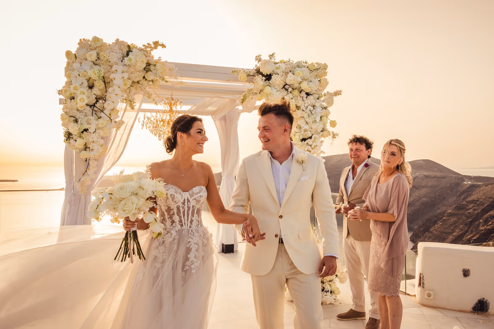 Ślub w Grecji. Santorini. Taras nr. 11. Zdjęcie nr. 31