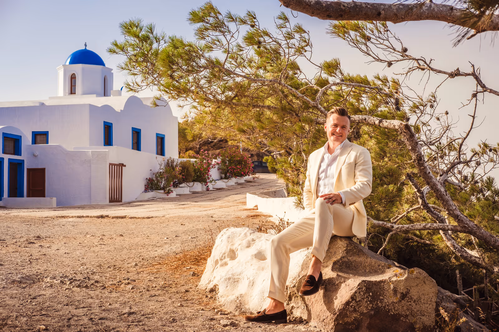 Ślub w Grecji. Santorini. Taras nr. 11. Zdjęcie nr. 54