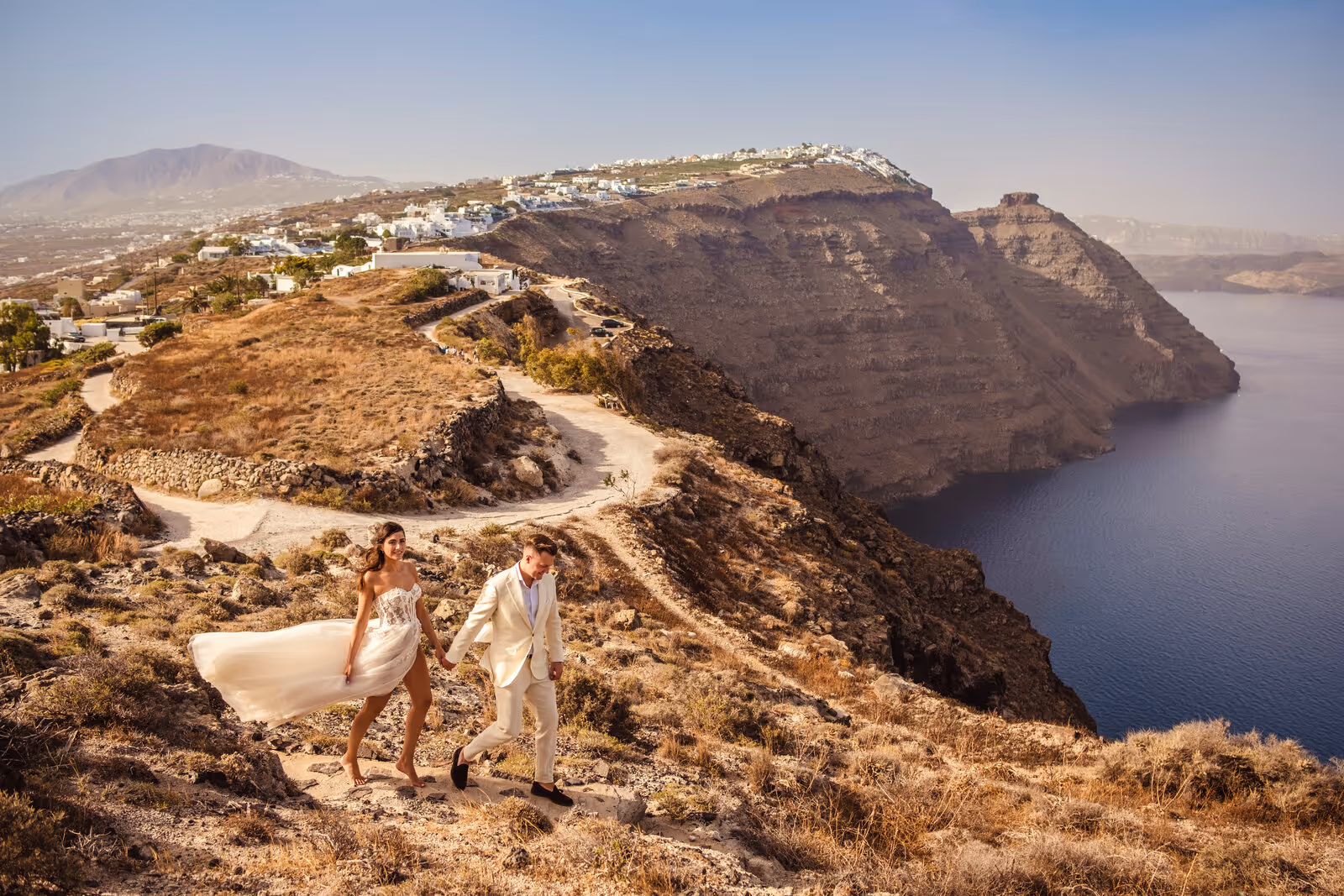 Ślub w Grecji. Santorini. Taras nr. 11. Zdjęcie nr. 56