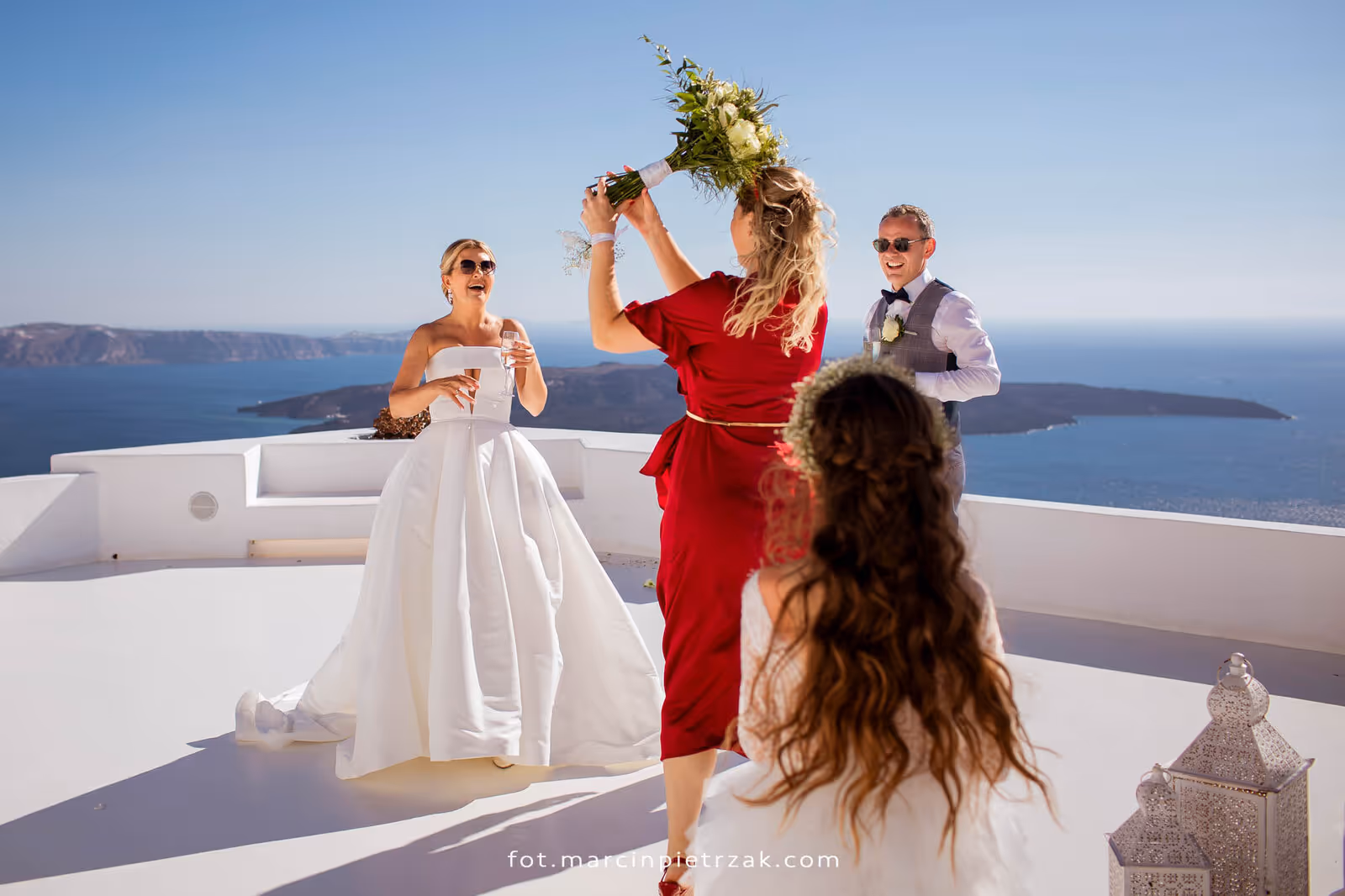 Ślub w Grecji - Santorini. Taras nr. 6. Zdjęcie nr. 30