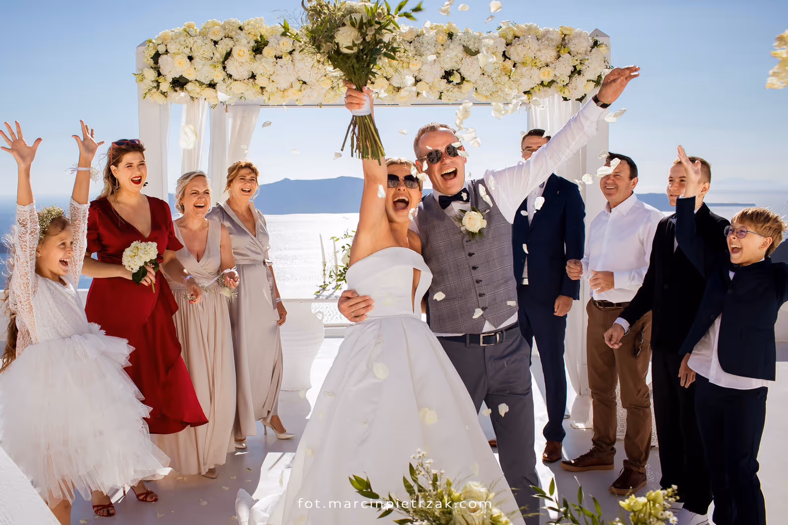 Ślub w Grecji - Santorini. Taras nr. 6. Zdjęcie nr. 31