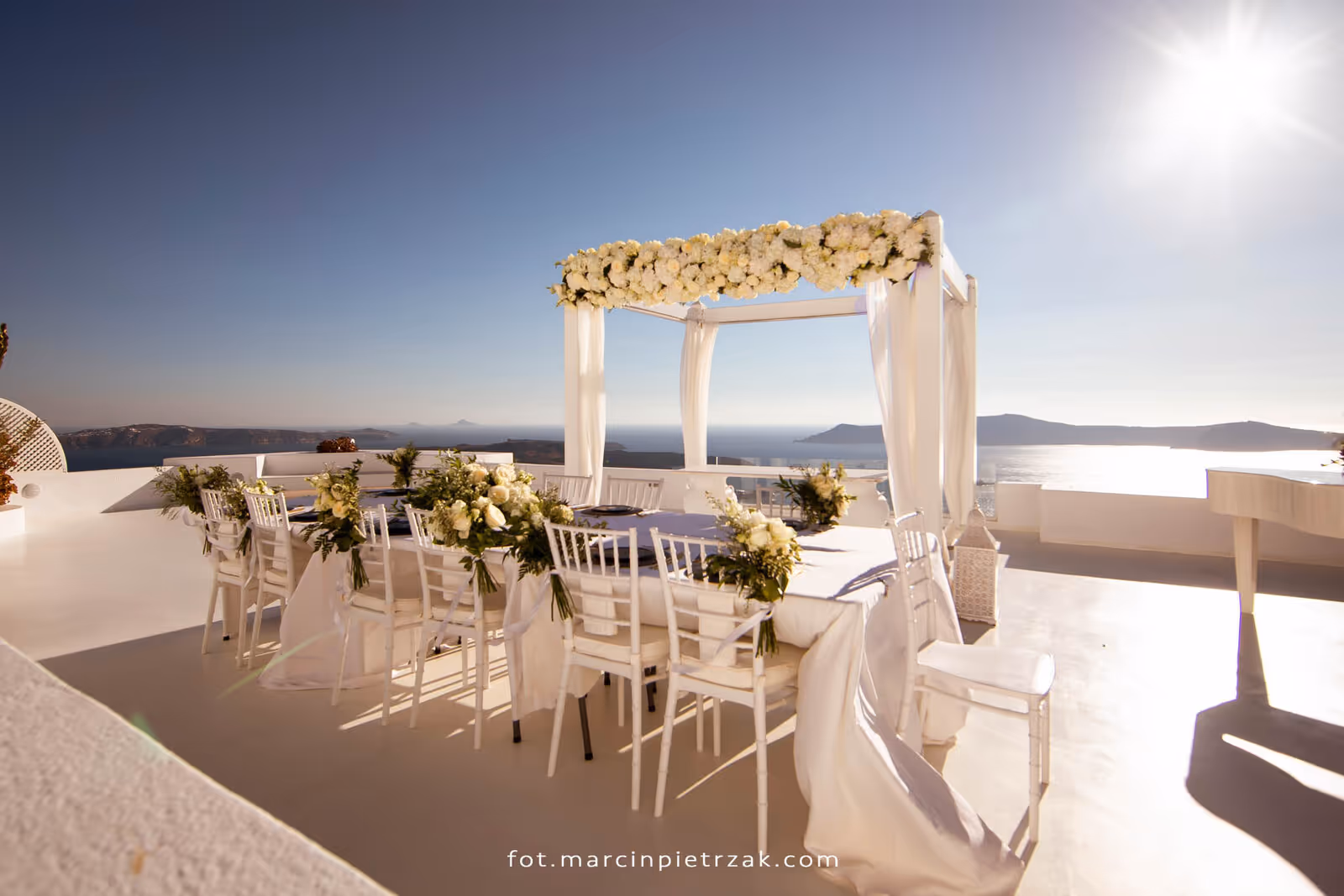 Ślub w Grecji - Santorini. Taras nr. 6. Zdjęcie nr. 35