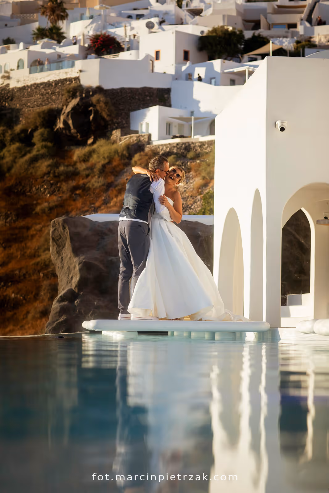 Ślub w Grecji - Santorini. Taras nr. 6. Zdjęcie nr. 38