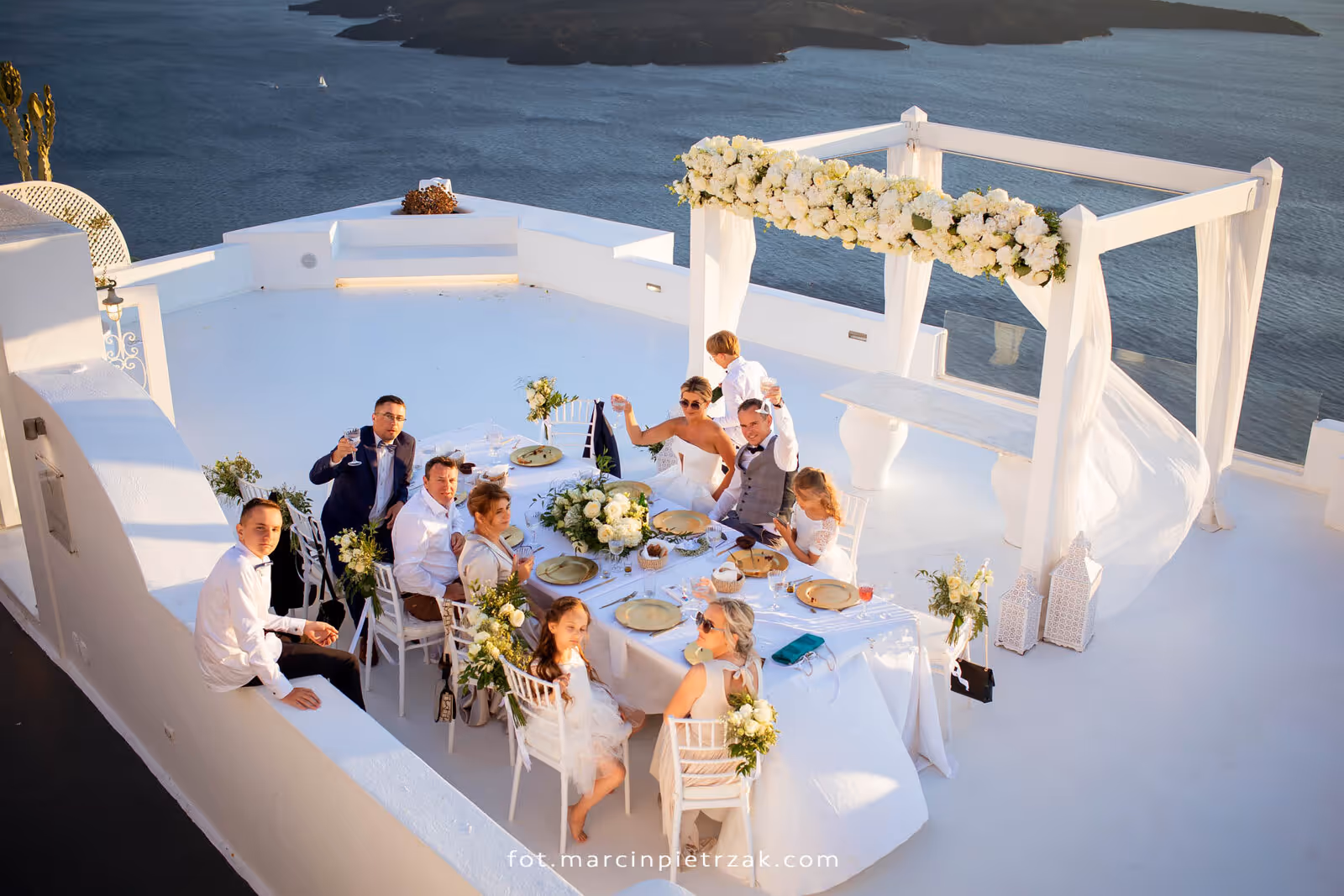 Ślub w Grecji - Santorini. Taras nr. 6. Zdjęcie nr. 41